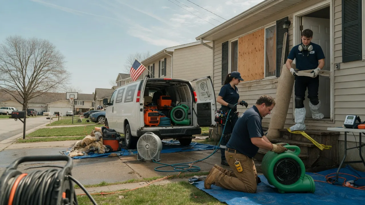 Water Damage Restoration in Bell City, LA near me